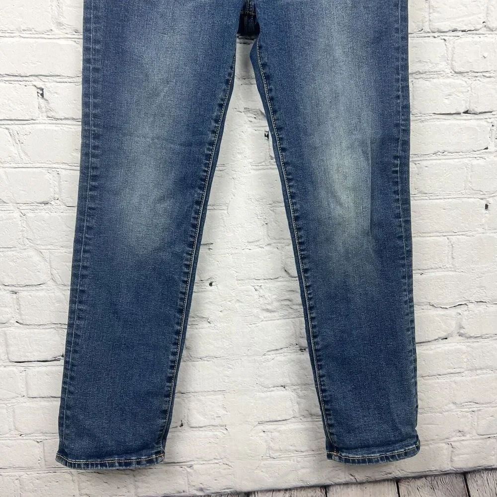 Old Navy Karate Slim 360 Stretch Jeans Boys Size 12 Plus Adjustable Medium Wash‎